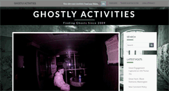 Desktop Screenshot of ghostlyactivities.com