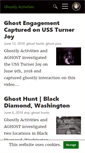 Mobile Screenshot of ghostlyactivities.com